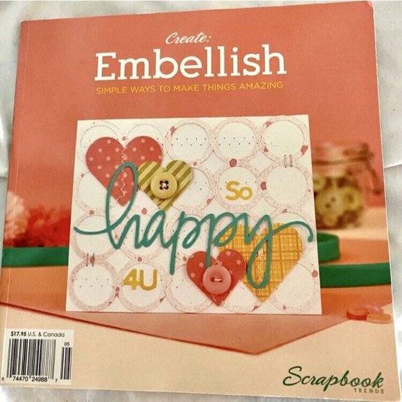 Cricut Crafting Books 2013 Bundle Including Mini Albums, Embellishments Baby - Picture 4 of 4